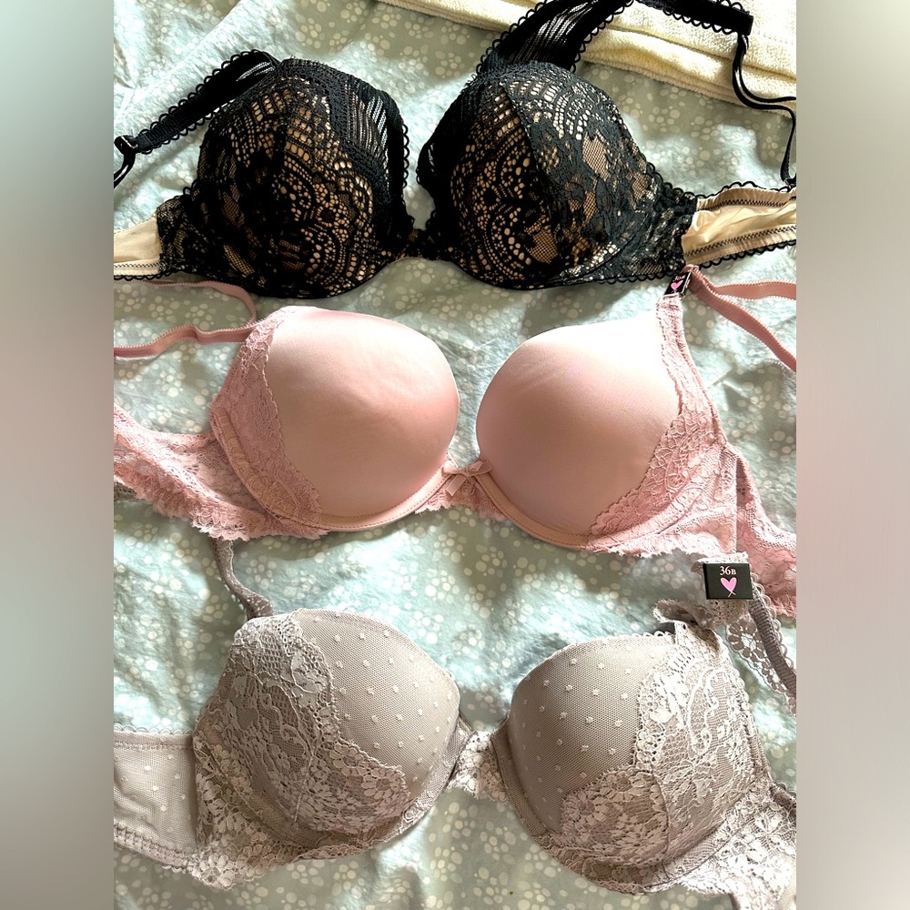 NWT Victoria’s Secret Dream Angel’s Push-Up Underwire Bras -  36B